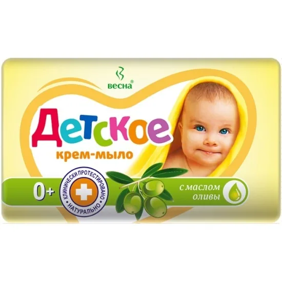 Абсолют Мыло Абсолют Детское с маслом оливы 90г
