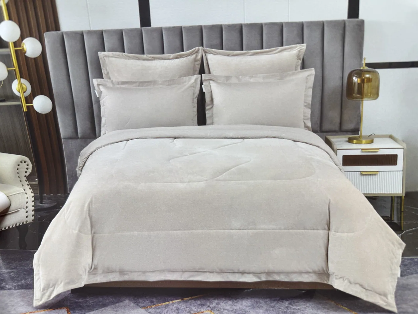 Sofi de Marko Комплект Sofi de Marko евро/ Энрике (молоко)