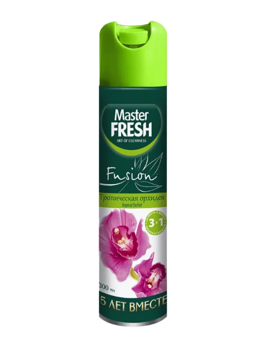 Master Fresh Мастер фреш освеж.воздуха.Тропическая орхидея.300гр.