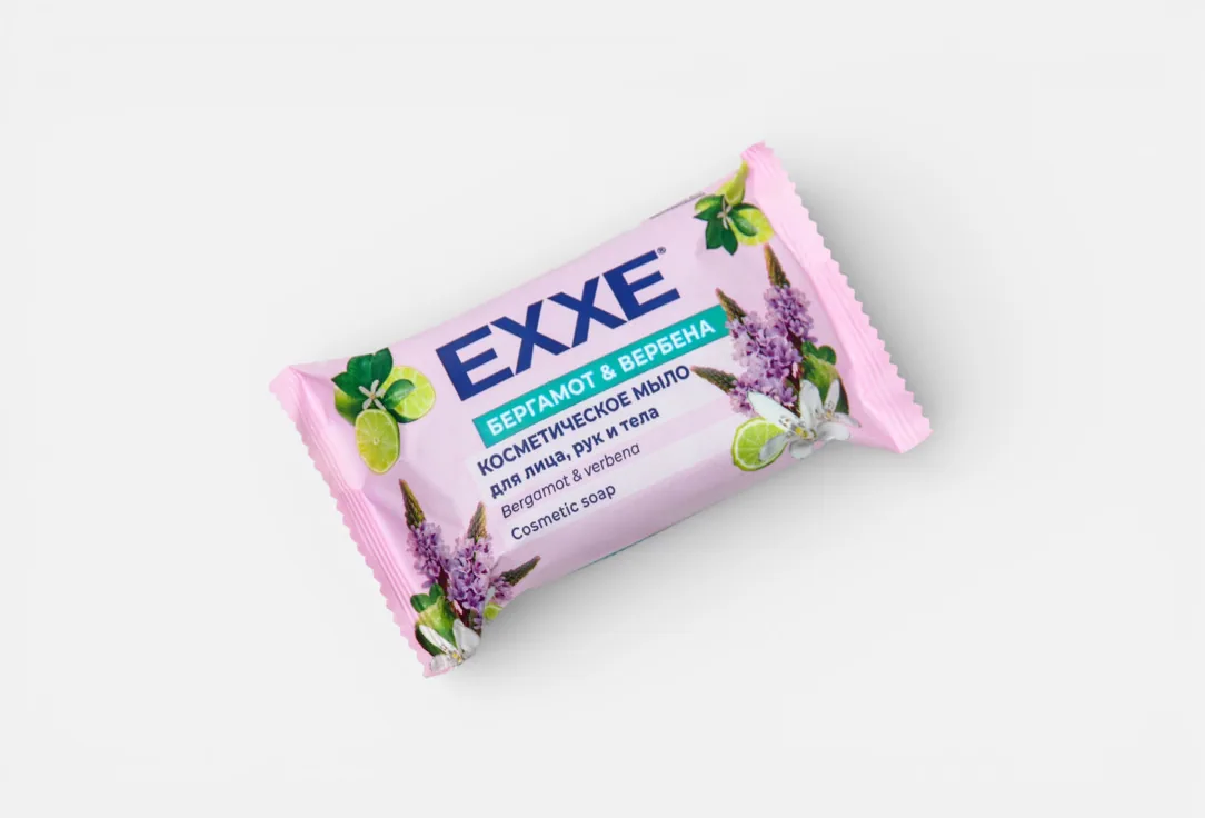EXXE ЕХХЕ мыло косметическое.бергамот и вербена.75гр.