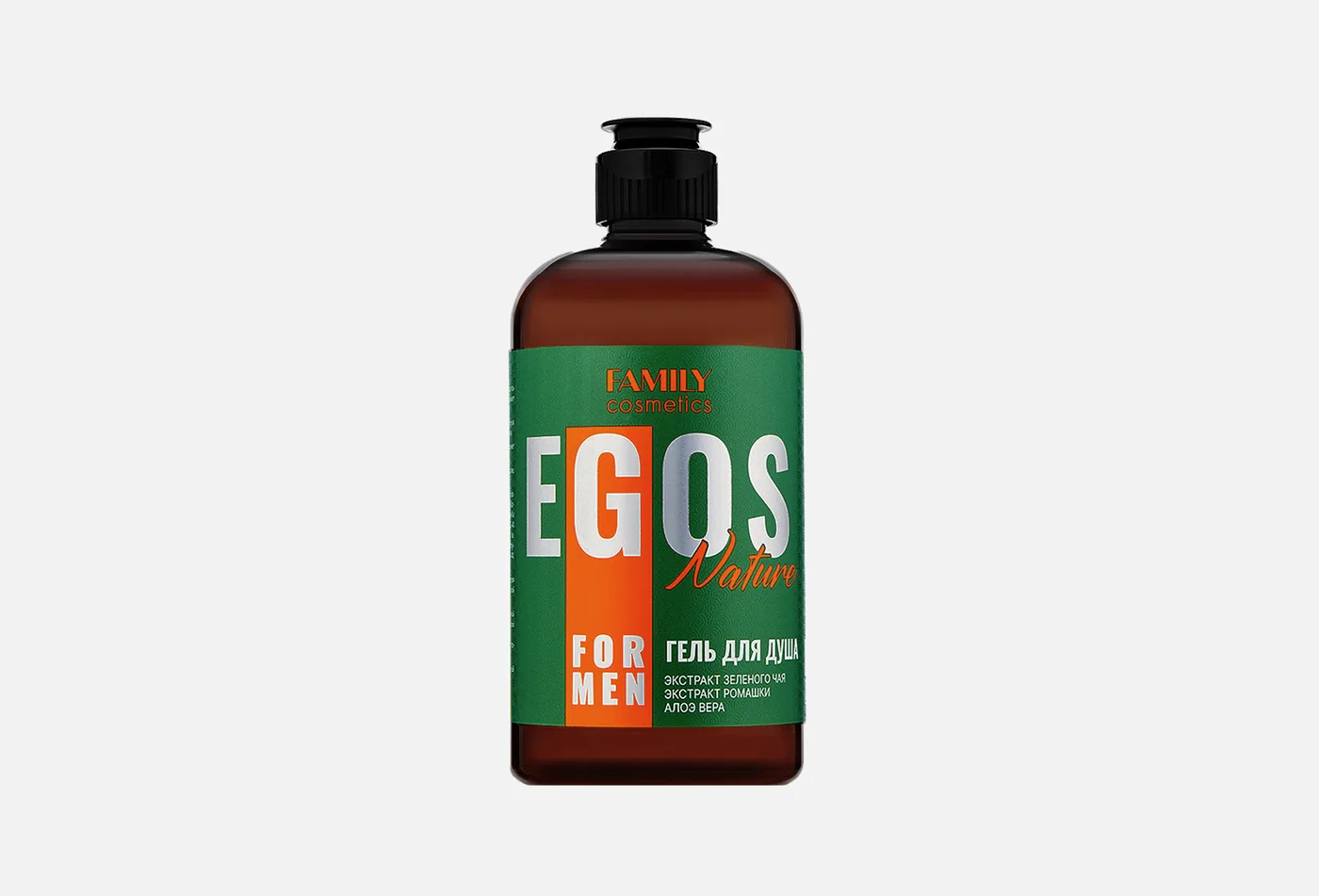 Гель д/душа NATURE серии EGOS for men 470 мл