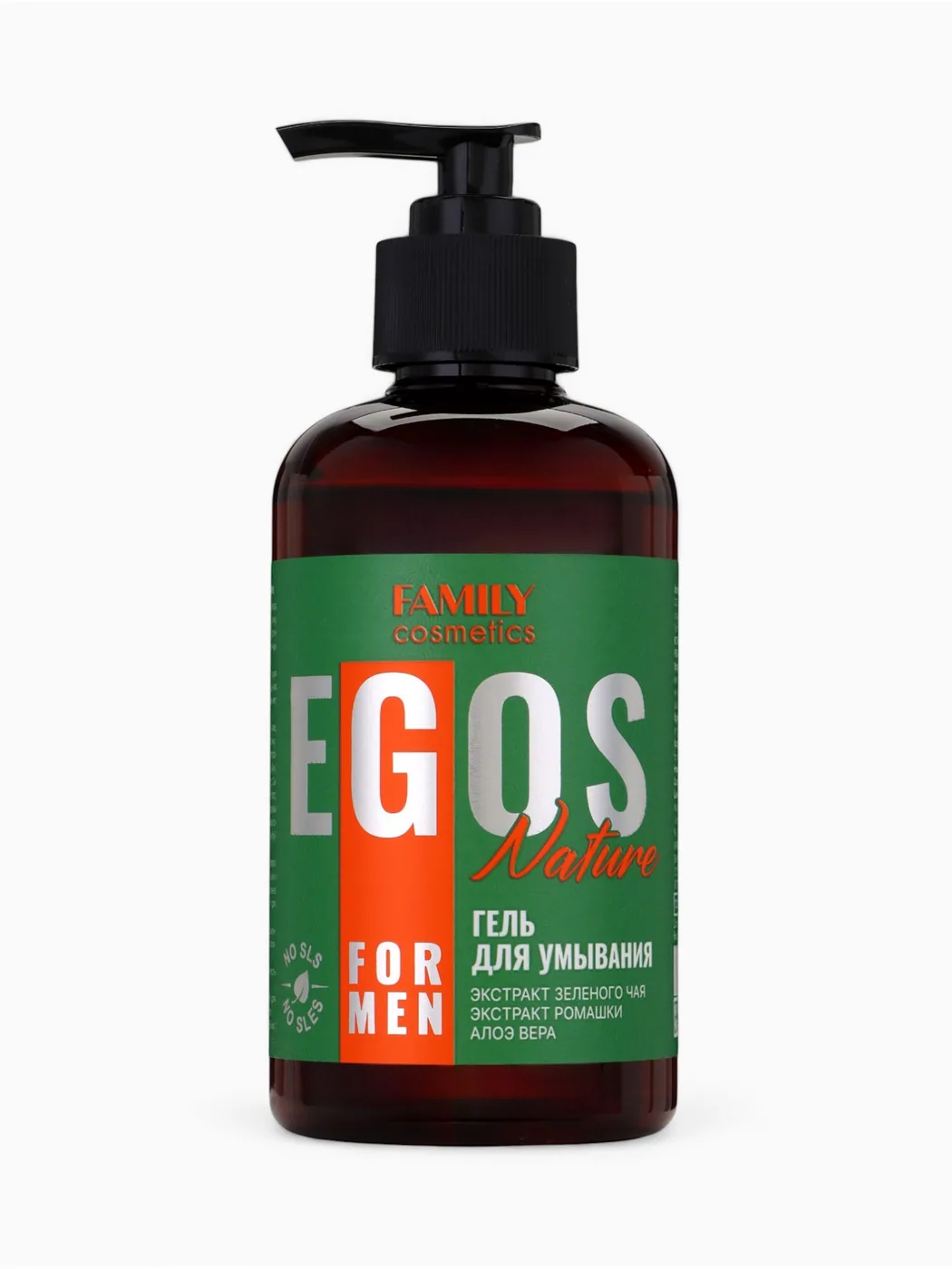 Гель д/умывания NATURE серии EGOS for men 285 мл