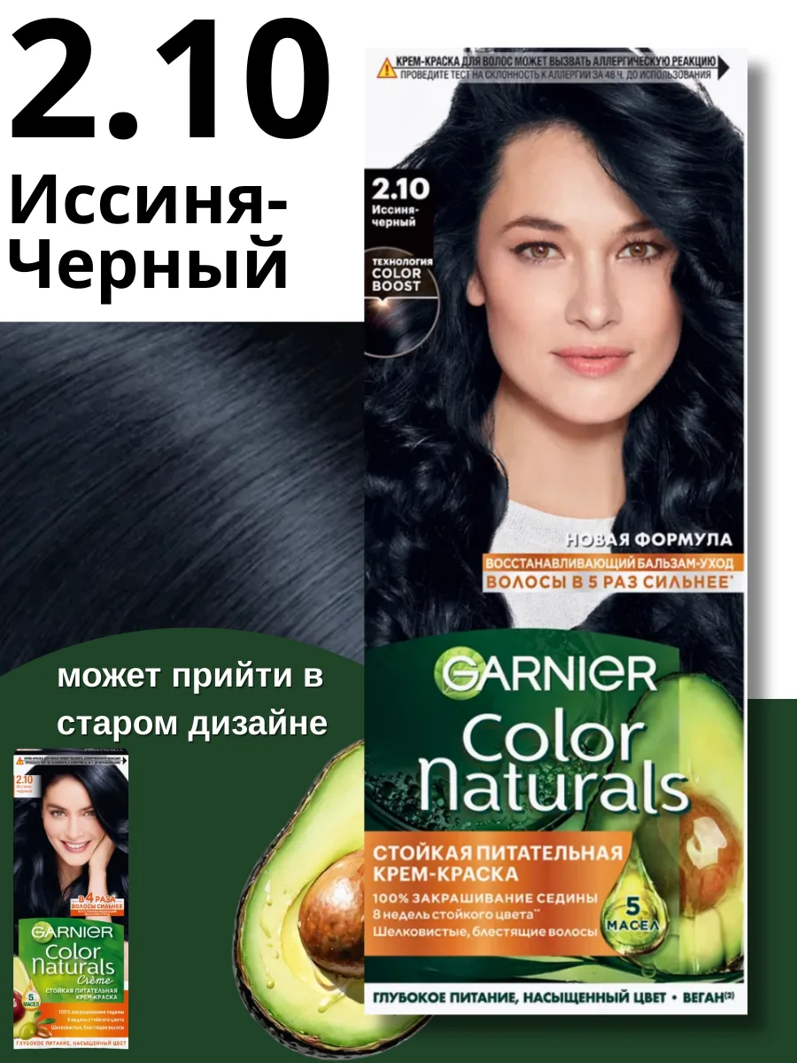 Garnier Гарньер Краска для волос 2.10/ Иссиня чёрный