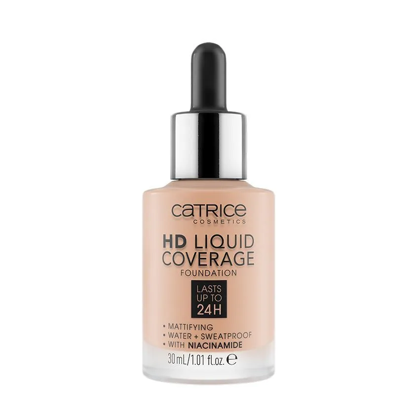 Catrice Основа тональная HD Liquid Coverage тон 020