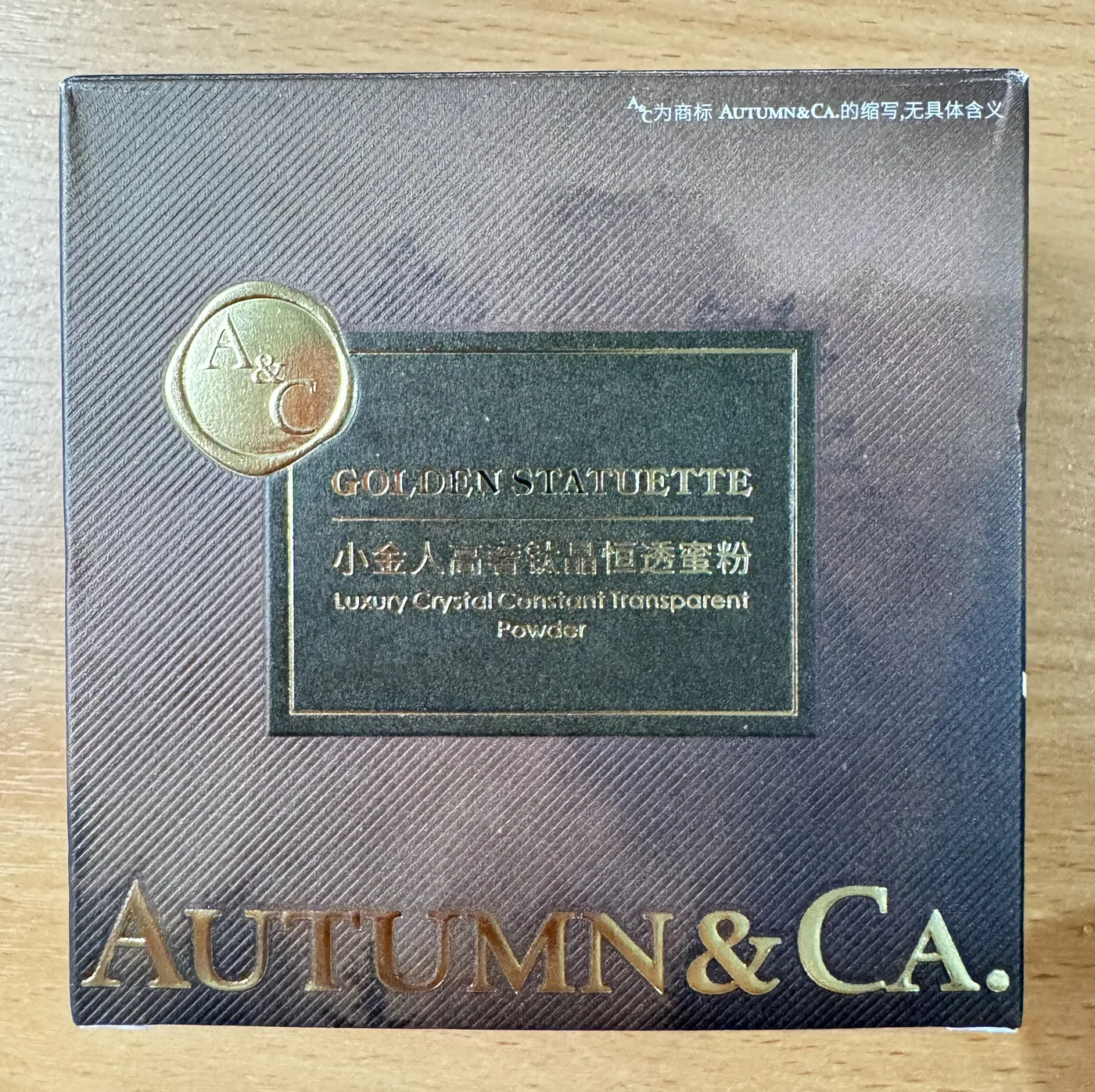 Пудра Autumn & СА Golden Statuette