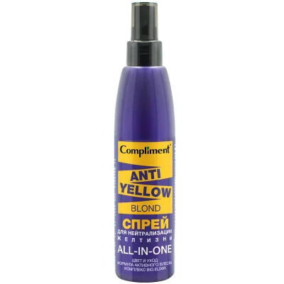 Compliment Спрей для нейтрализации желтизны Compliment Anti-Yellow 200мл