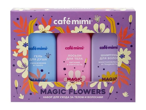 Cafe Mimi П/Н Cafe mimi Magic Flower шамп.+гель+лосьон
