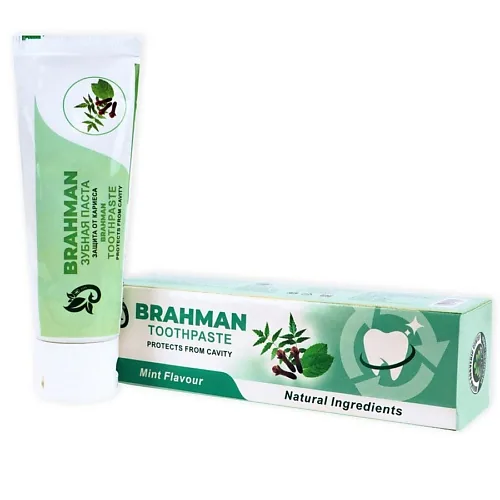 Brahman Зубная паста Аювердичексая Мятный вкус 100мл