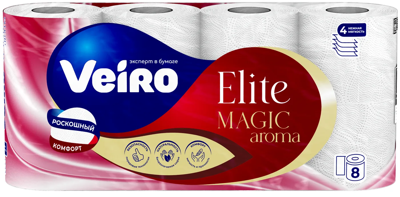 Veiro Elite Magic Aroma 4сл. 8 рул 9С48