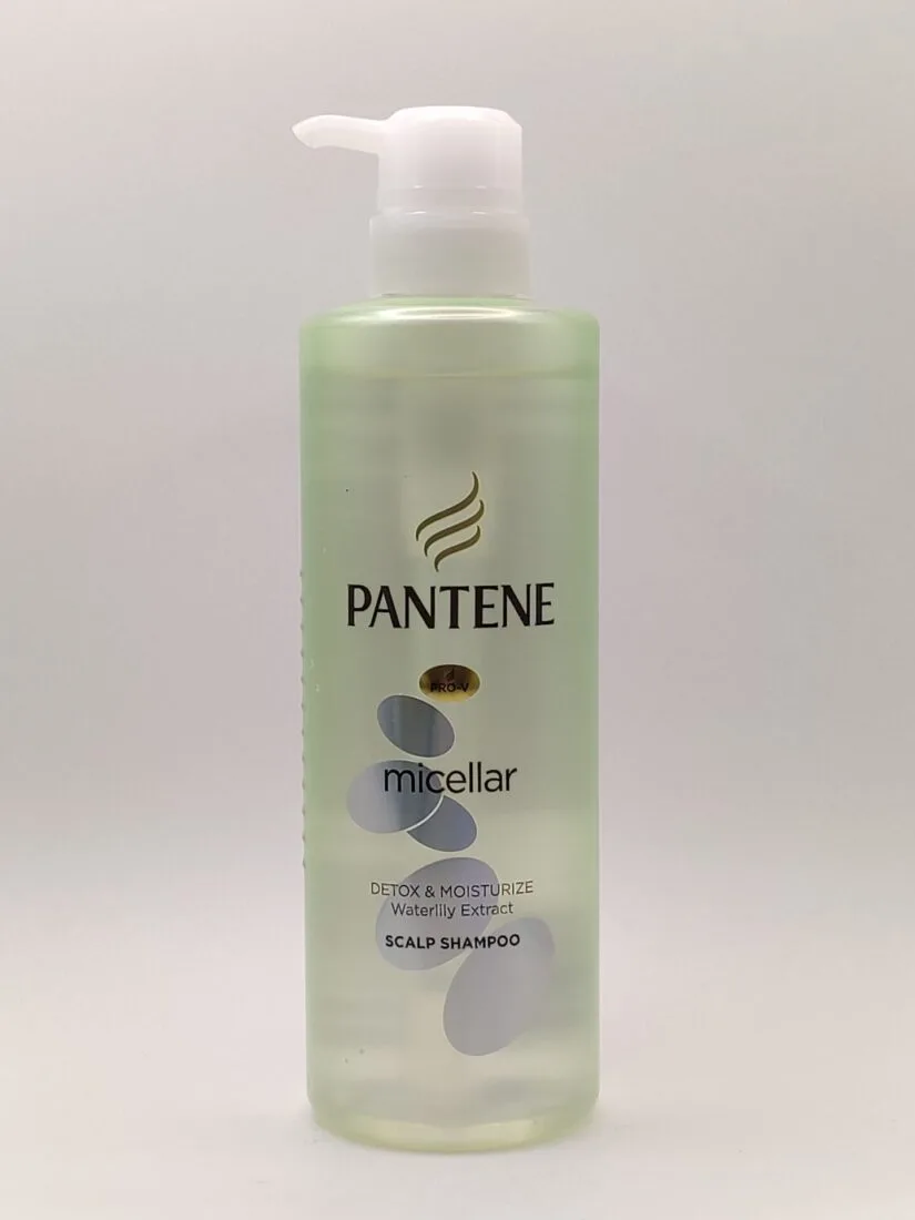 Pantene Pantin Pro-v Miccelar шампунь детокс и увлажнение 530мл. зеленый