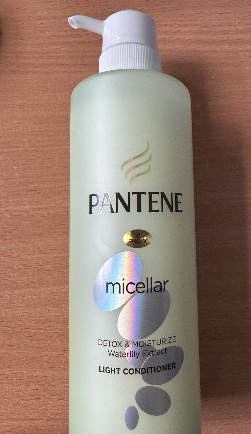 Pantene Pantin Pro-v Miccelar кондиционер детокс и увлажнение 530мл. зеленый