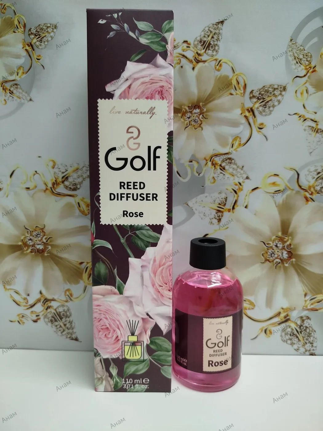 Golf Аромадифузор для дома Роза 110мл