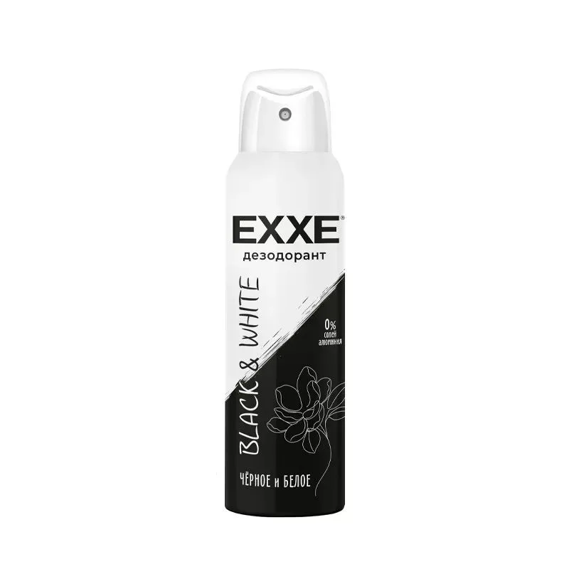 EXXE Дезодорант антиперспирант Черное-белое150мл.