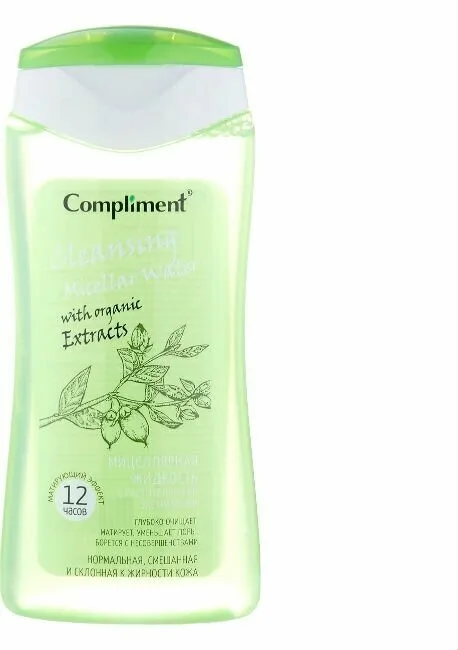 Compliment мицеллярная жидкость с растит.экстрактами 200мл