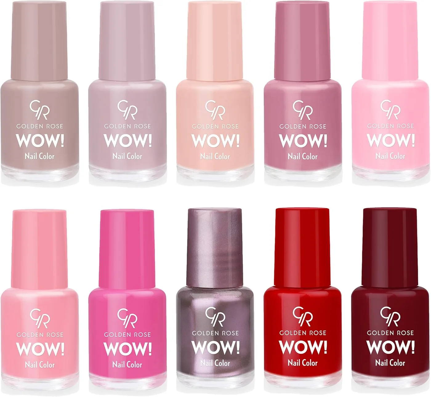 Golden Rose Лак для ногтей Golden Rose WOW 6мл