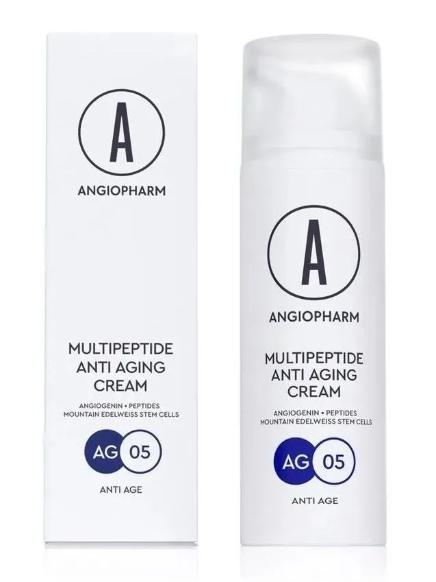 Angiopharm Мультипептидн.омолоажив.крем 05 50гр.