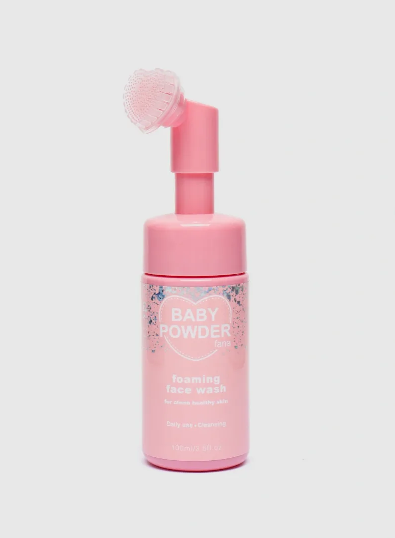 Пенка для умывания с щеточкой Baby Powder