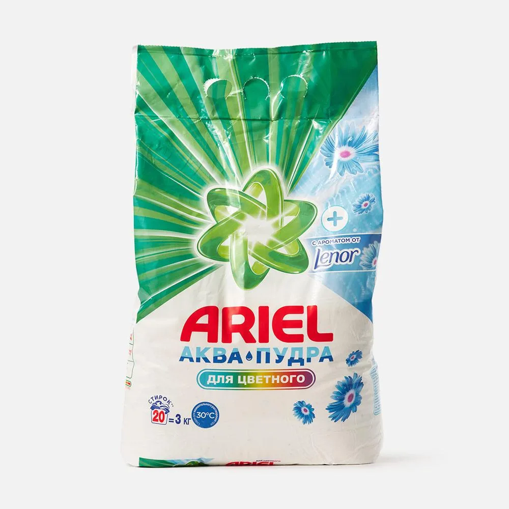 Ariel Стиральный порошок 3 кг для цветного Ленор
