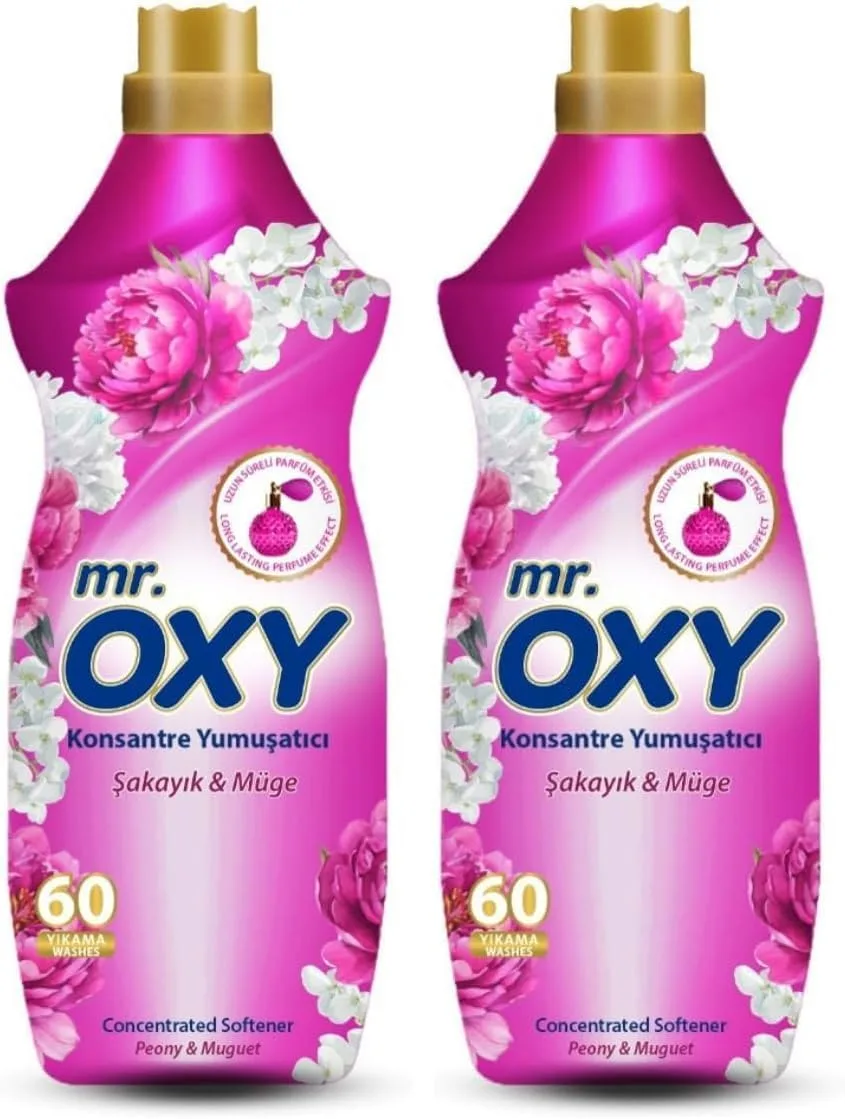 Mr.OXY Парфюмированный кондиционер для белья 1,440 л. Цветок пиона