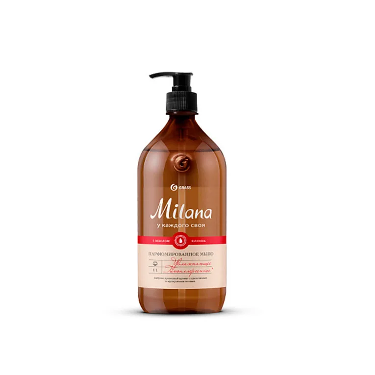 Грасс Милана жидкое крем-мыло / 145137 С маслом макадамии