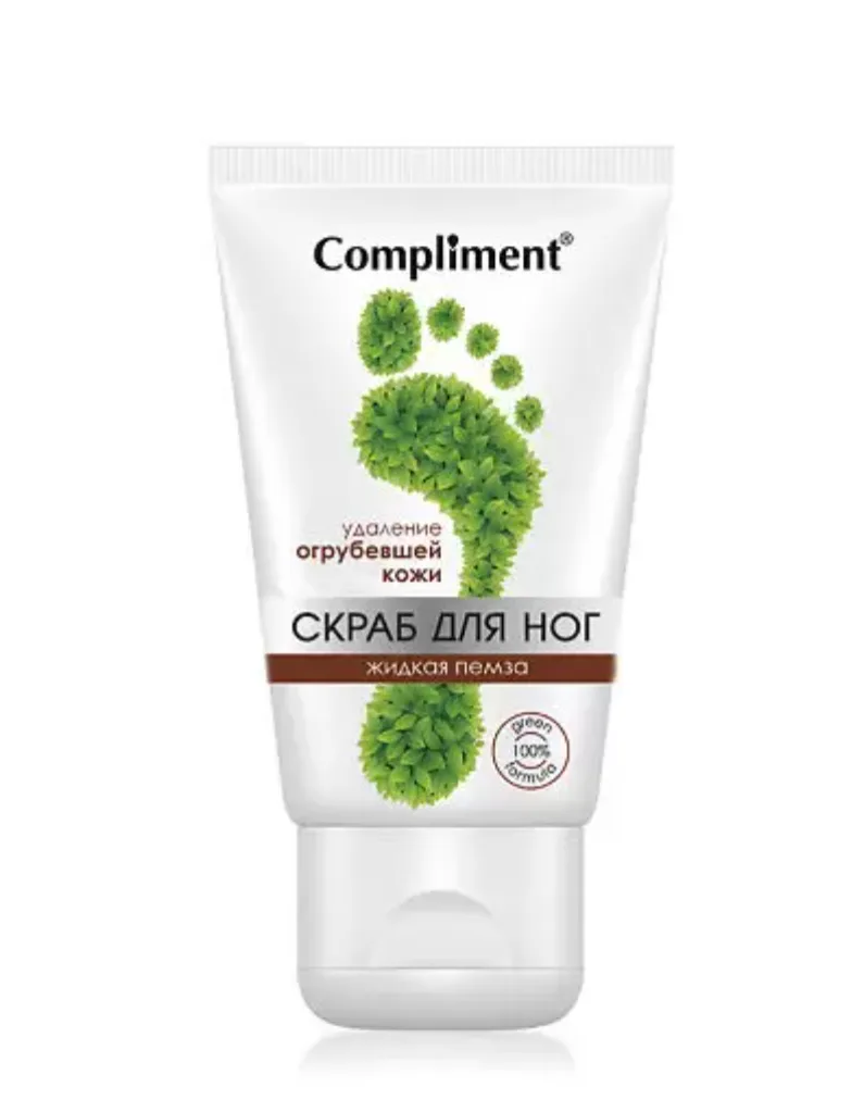 Compliment Комплимент скраб для ног Жидкая пемза 150 мл.