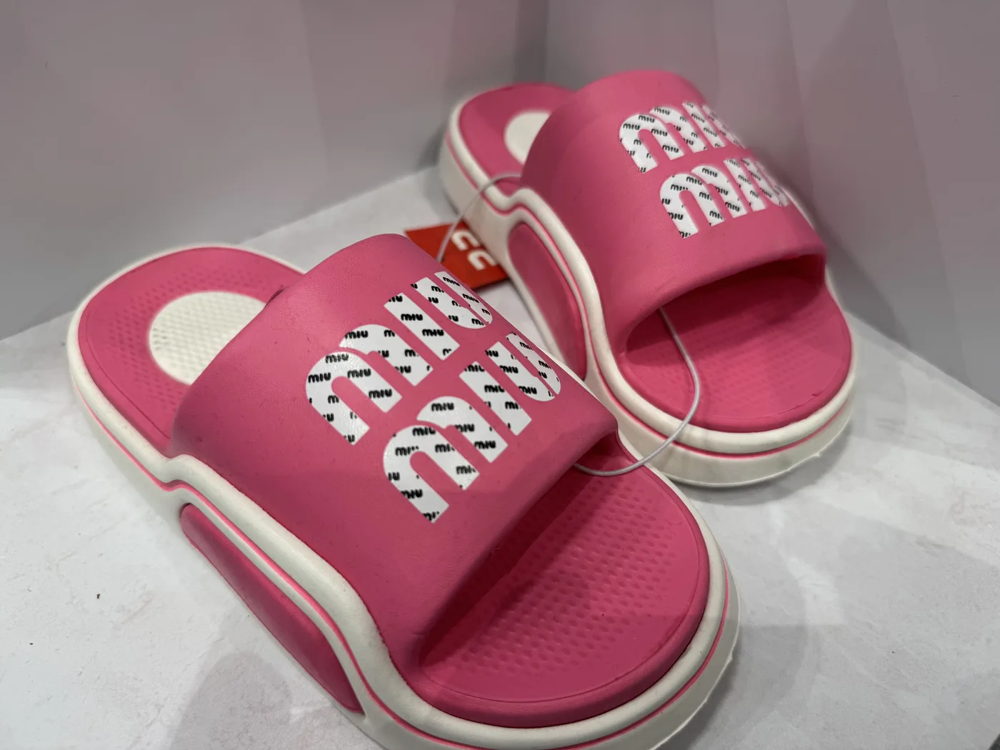 Miu Miu Тапочки для девочки резиновые MiuMiu