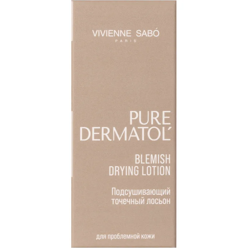 Vivienne Sabo Подсушивающий точечный лосьон Pure Dermatol