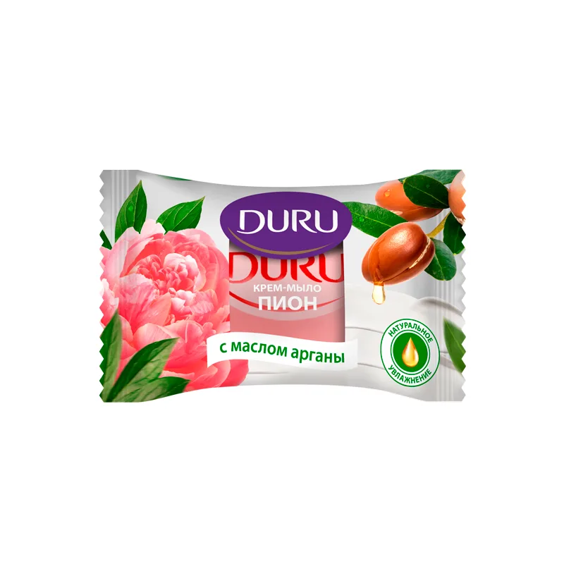 Duru Крем-мыло Пион с маслом арганы 80гр.
