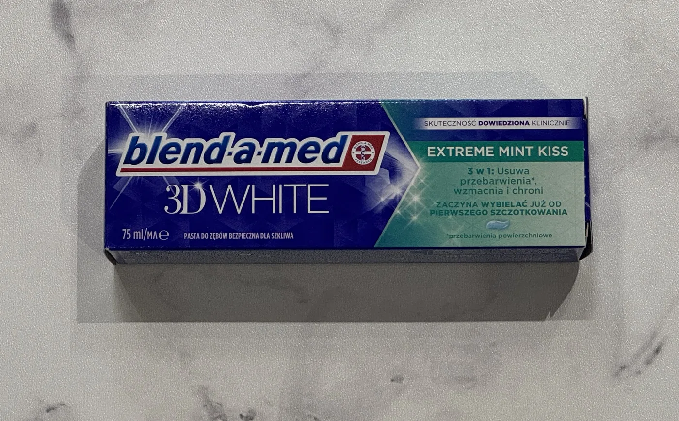 Blend-a-med 3D white зубная паста 75мл.