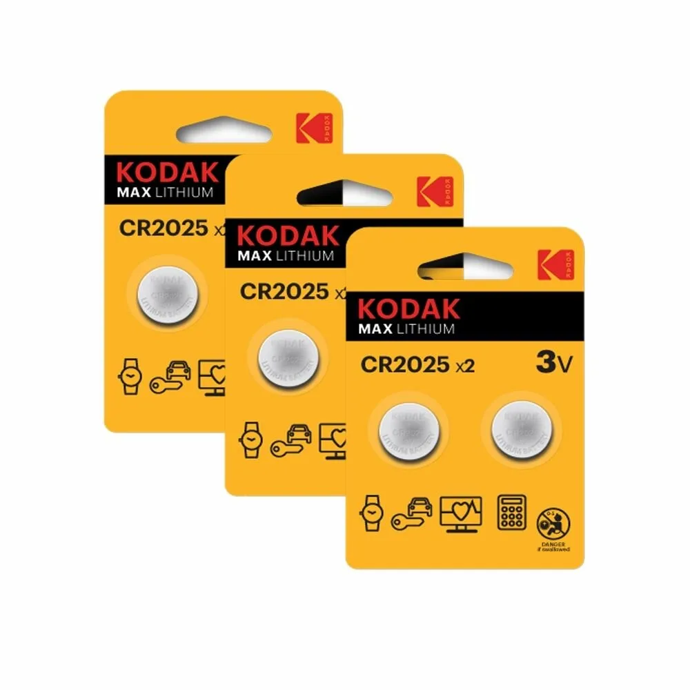 Kodak Батарейки литиевые круглые CR 2025