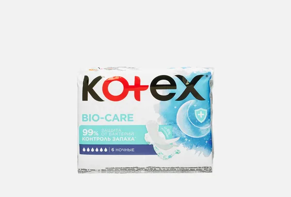 Котекс Прокладки контроль запаха ночные Bio-care 6шт.