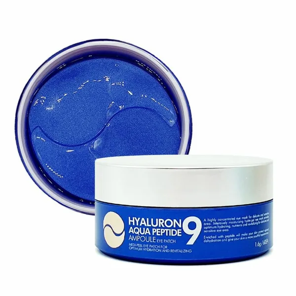 Medipeel Hualuron Aqwa peptide 9 патчи для глаз для увлажнения и восстановления