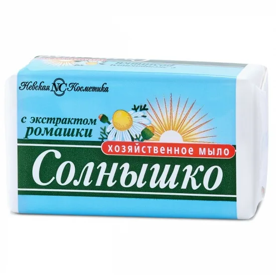 Хоз мыло Солнышко Экстр ромашки 140гр