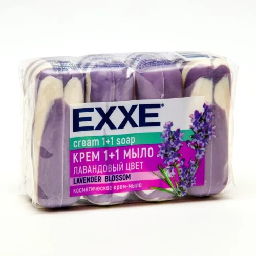 EXXE Крем мыло Лавандовый цвет 1+1 4/75гр