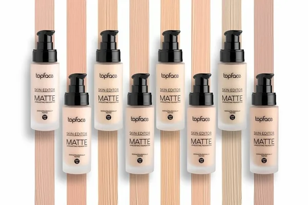 Top Face ST465R. 001 Set Тон. основа мат. Skin Editor Matte Foundation (18+6 tester)(с 1 по 6 тон)