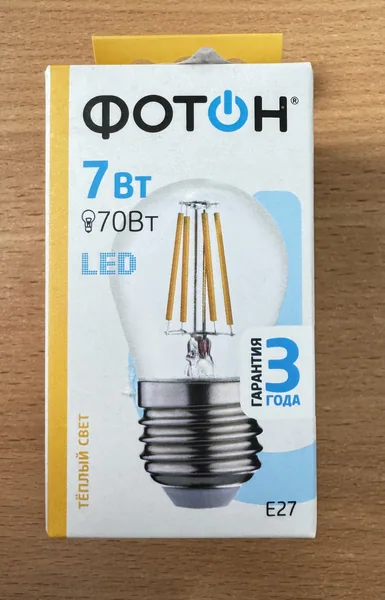 Фотон Лампа светод LED FL P45 7W E27 3000K