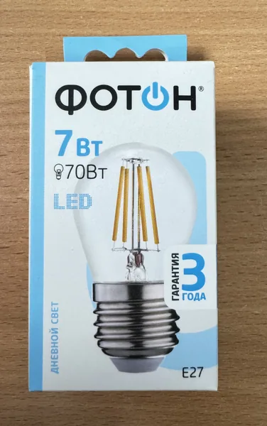Фотон Лампа светод LED FL P45 7W E27 4000K