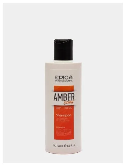Epica Шампунь для восстановления и питания 250 мл EPICA Amber Shine ORGANIC