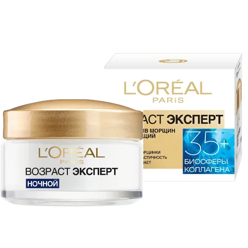 Loreal Крем для лица ночной / 35+