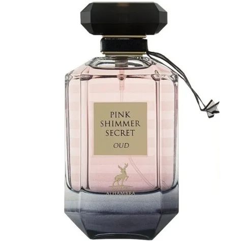 Туалет.Вода PINK SHIMMER SECRET OUD /100 мл/ черная