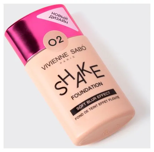Vivienne Sabo Тон.крем с натур блюр. эффектом SHAKE