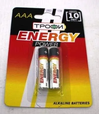 Energy Trofi Батарейка ENERGY Трофи малень./ ААА/ LR03 1.5 V