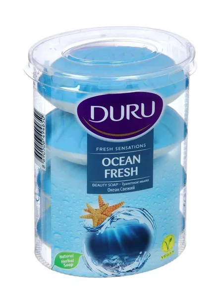 Duru Фреш/мыло океан бриз/стакан/4*100