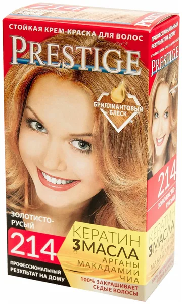 Престиж №214,Золотисто-русый