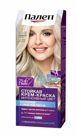 Palette Палетт Краска для волос А12 Платиновый блонд