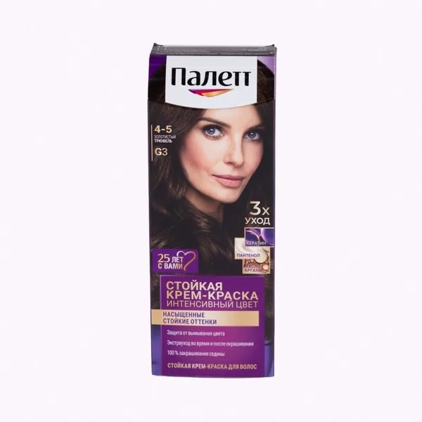 Palette Палетт Краска для волос G3 Золотистый трюфель/4-5