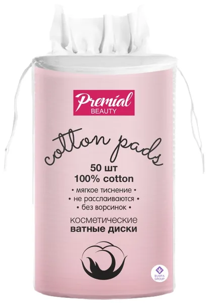 Premial Ватные диски Premial 50 шт
