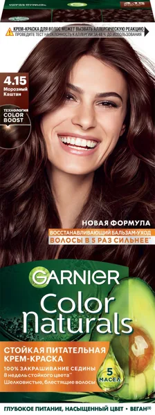 Garnier Гарньер Краска для волос 4.15/ Морозный Каштан