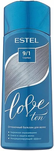 Estel Love Tone оттеночный бальзам д/волос 9/1 Серебро 150мл.