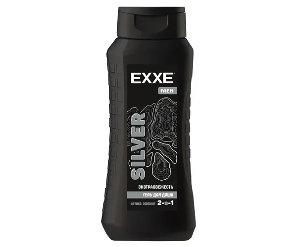 EXXE MEN гель для душа мужской.2в1 Silver 400мл